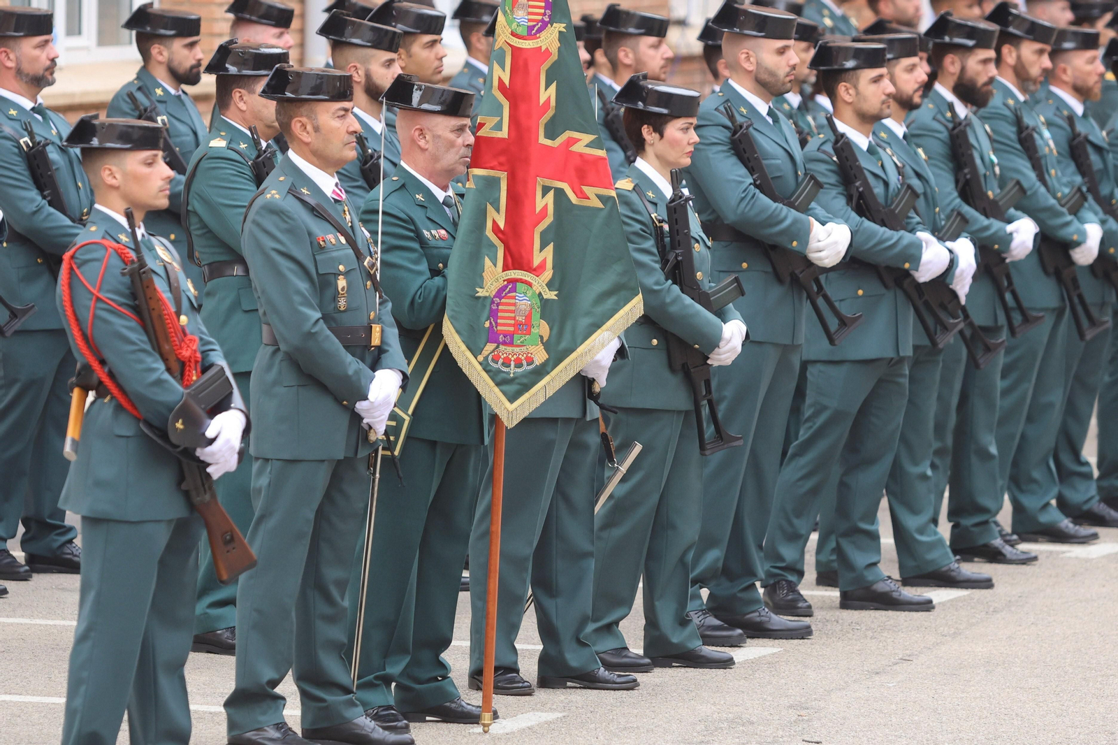 La Guardia Civil de Málaga homenajea a los agentes retirados en su 179 aniversario
