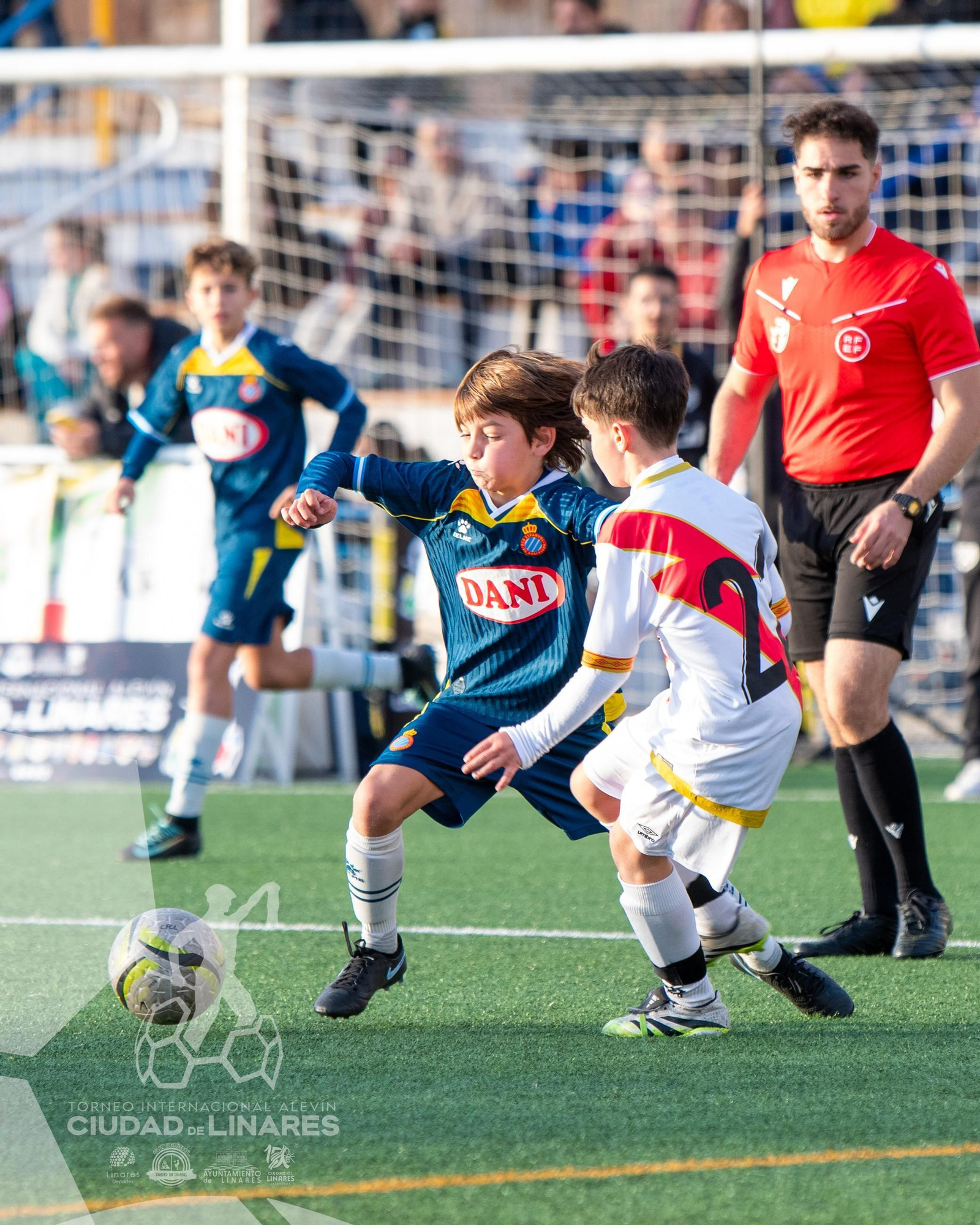 En imágenes: el RCD Espanyol, campeón del IV Torneo Internacional de Fútbol Alevín 'Ciudad de Linares'