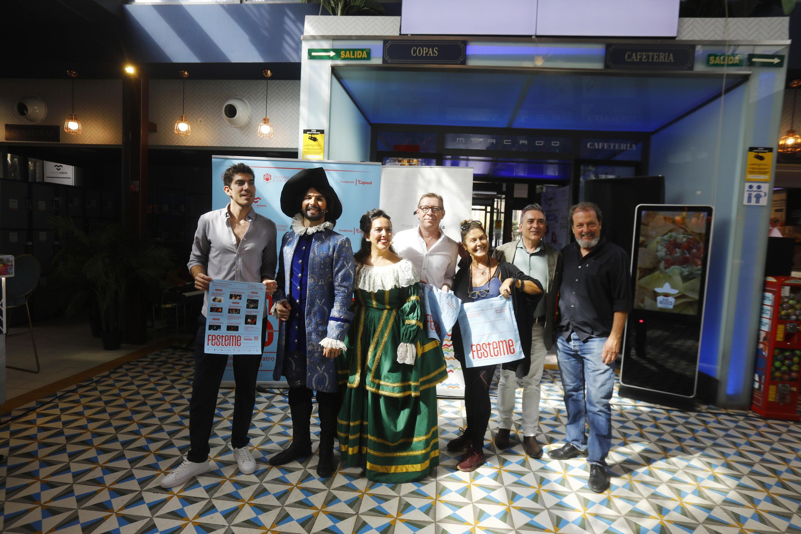 Presentación de Festeme'22 en el Mercado Victoria de Córdoba.
