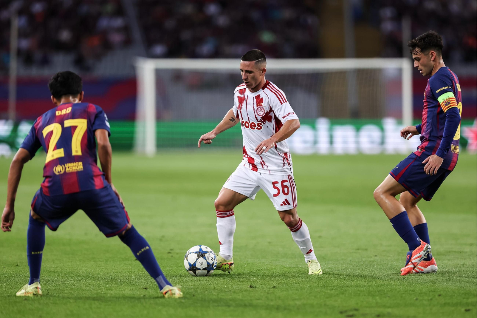 Las fotos del Barcelona-Olympiacos