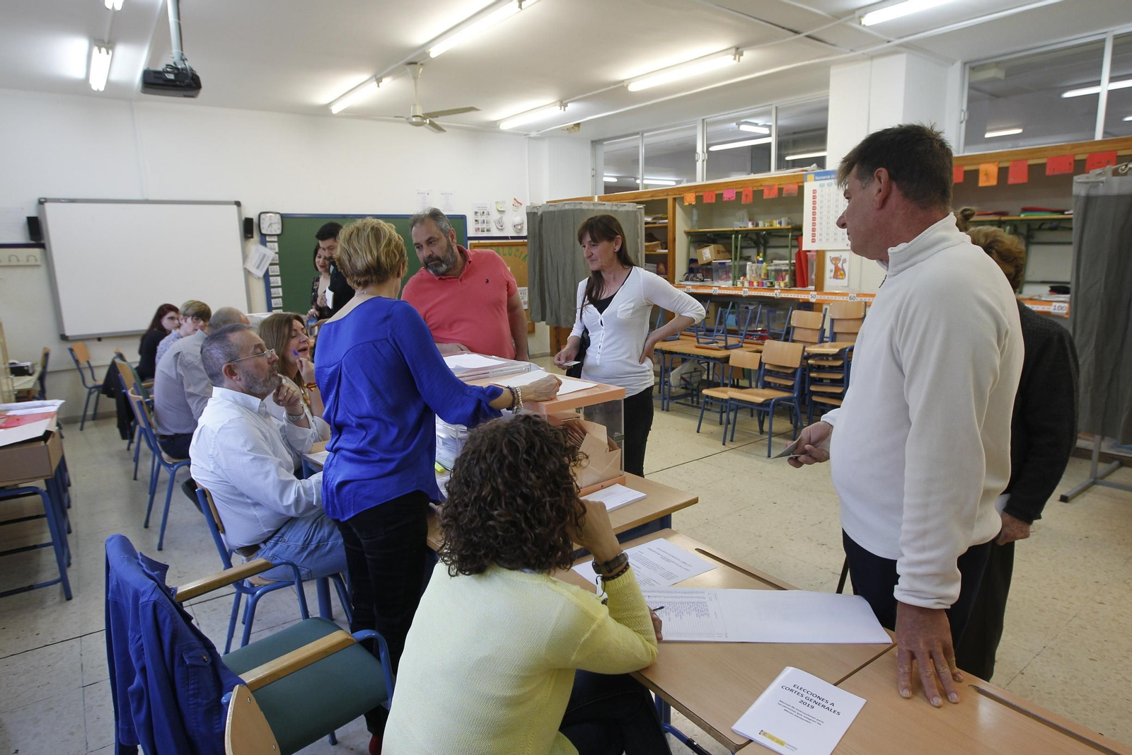 Fotogalería votaciones Elecciones Generales 2019. Almería