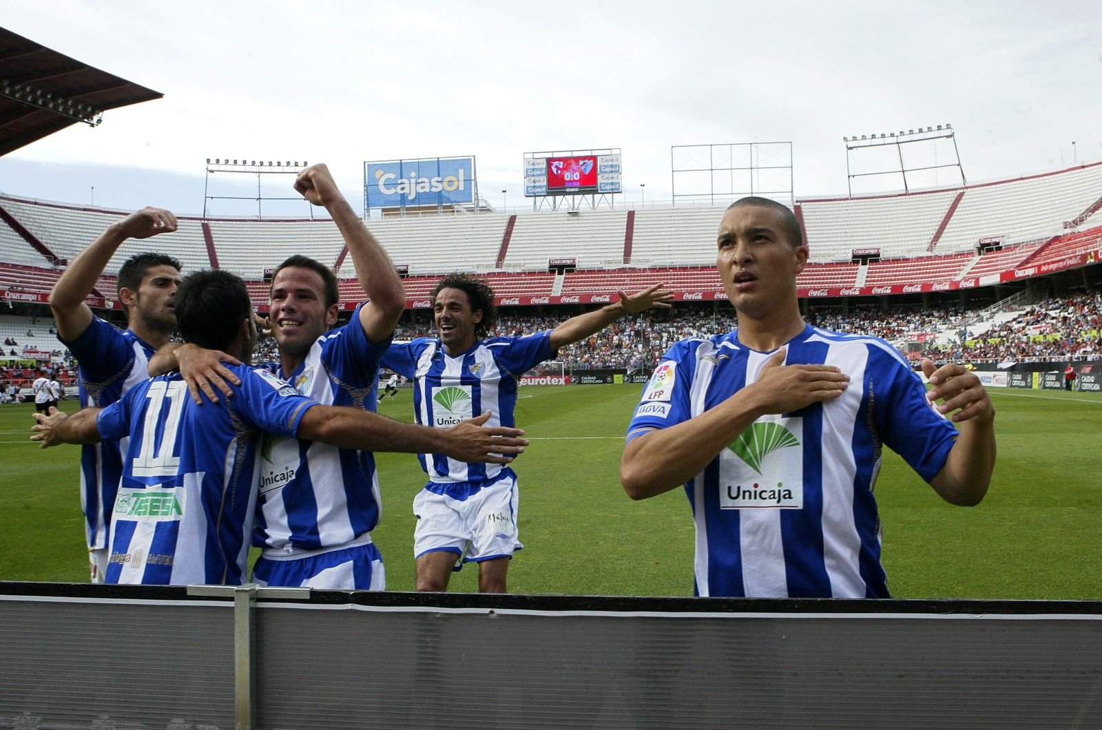 Las camisetas más icónicas del Málaga CF: Champions, Intertoto, UEFA, ascensos
