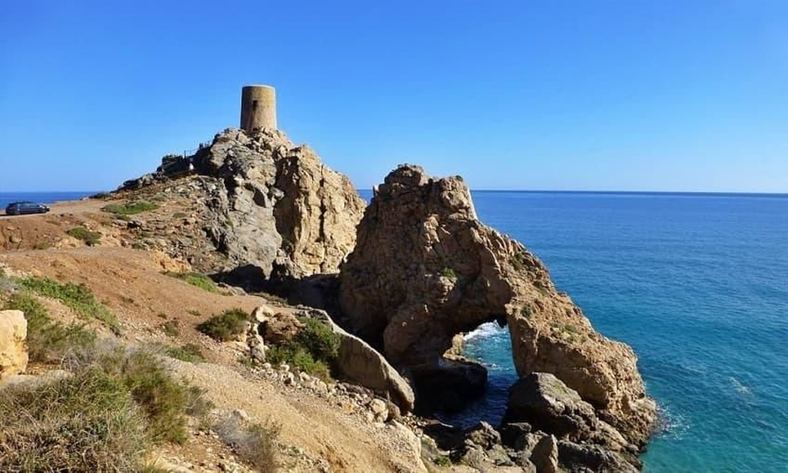 La emblemática torre de vigilancia El Pirulico.