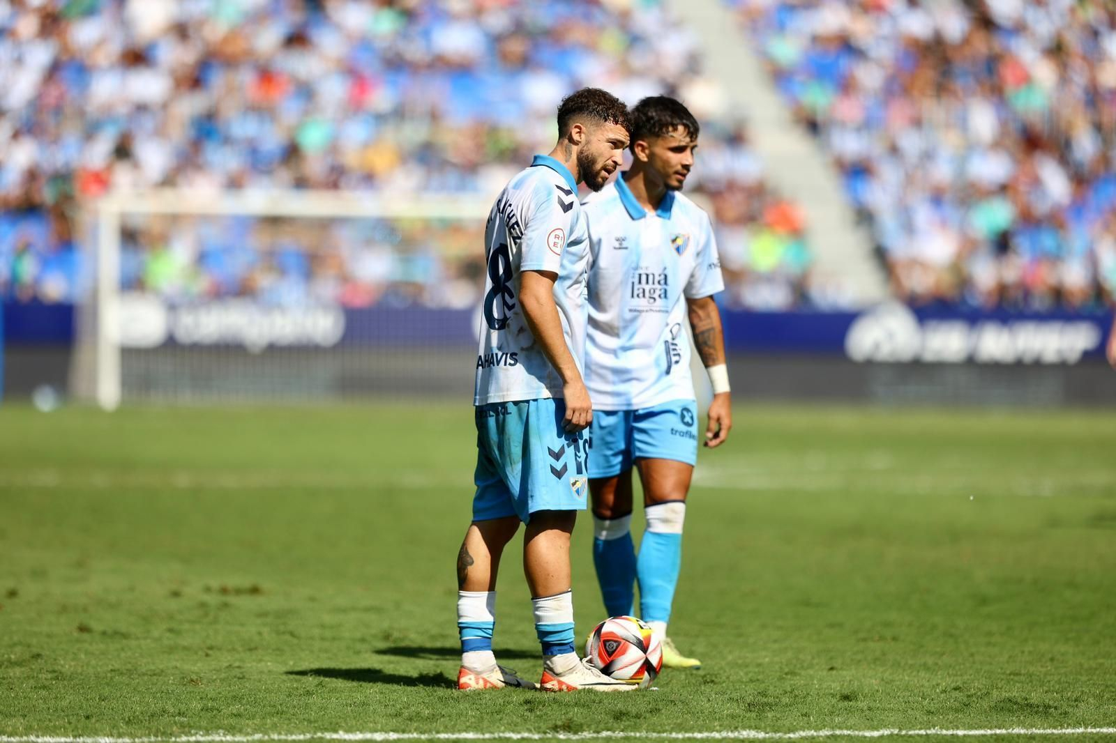 El Málaga CF-Melilla, en fotos
