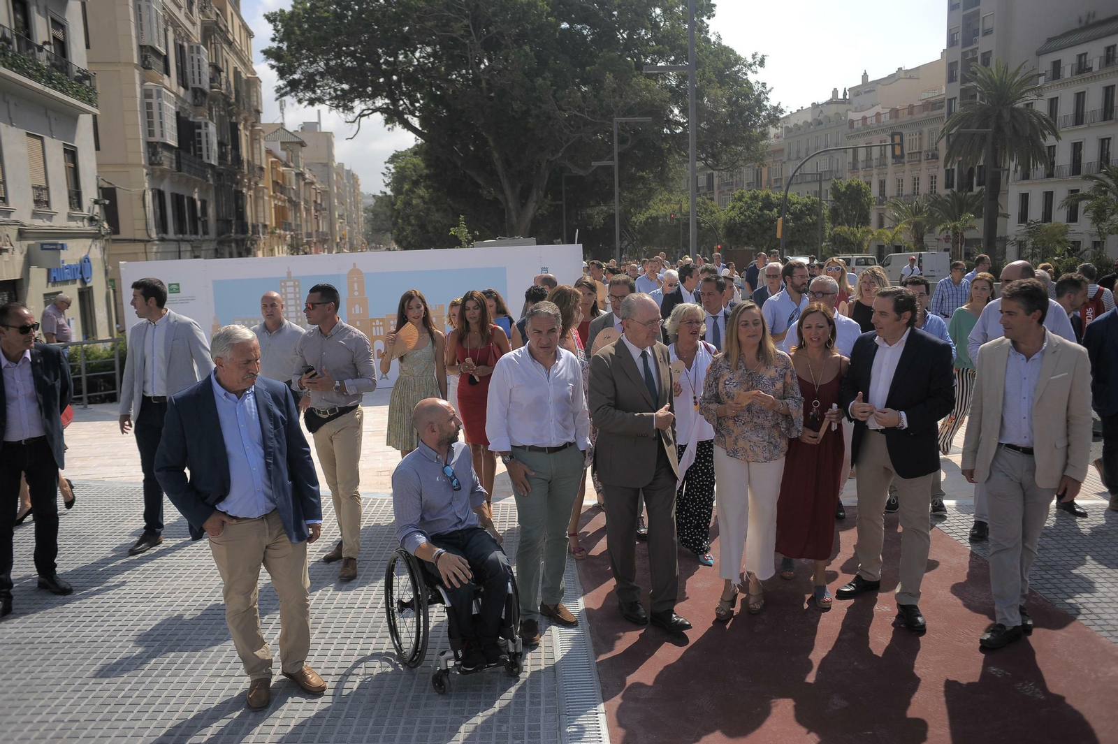 Fotos de la inauguración de los trabajos de reurbanización de la Alameda Fotos de la inauguración de los trabajos de reurbanización de la Alameda