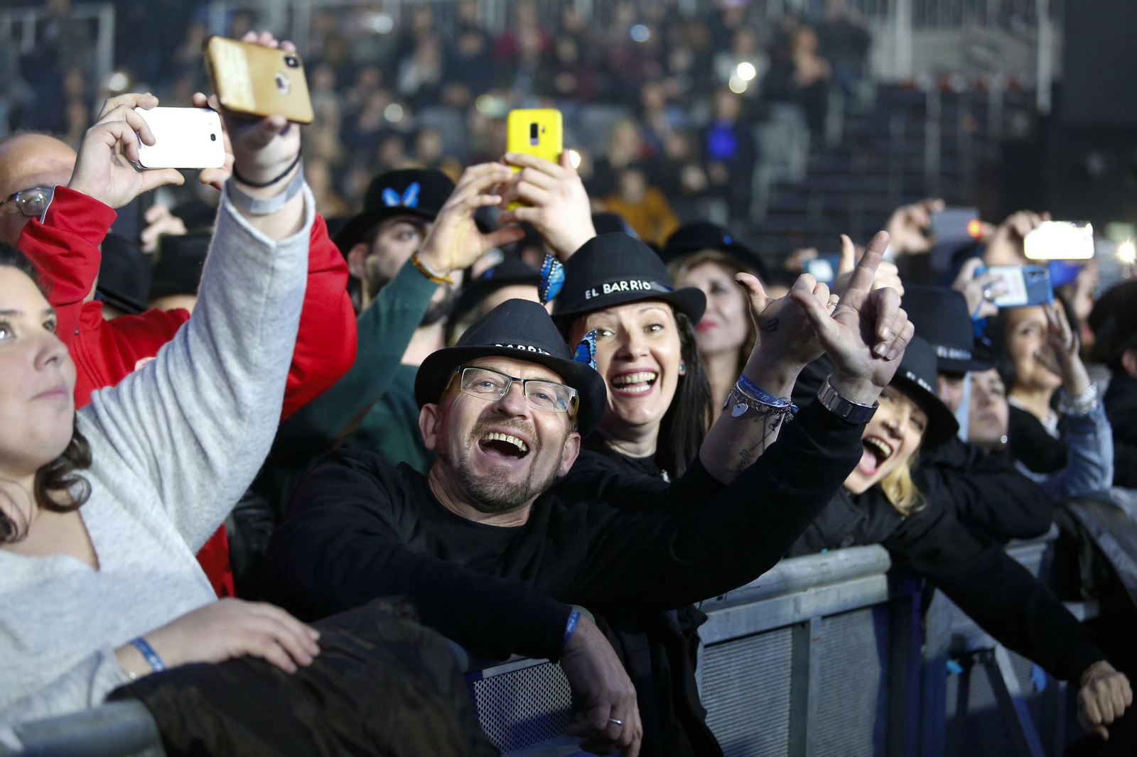 Las fotos del concierto de El Barrio en Granada