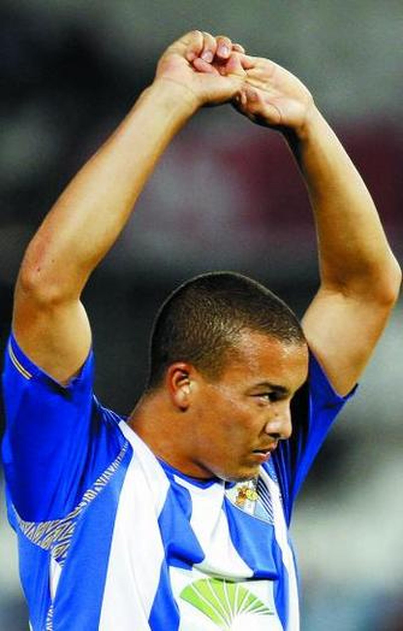 Baha fue el autor del gol del empate (1-1) para el Málaga.