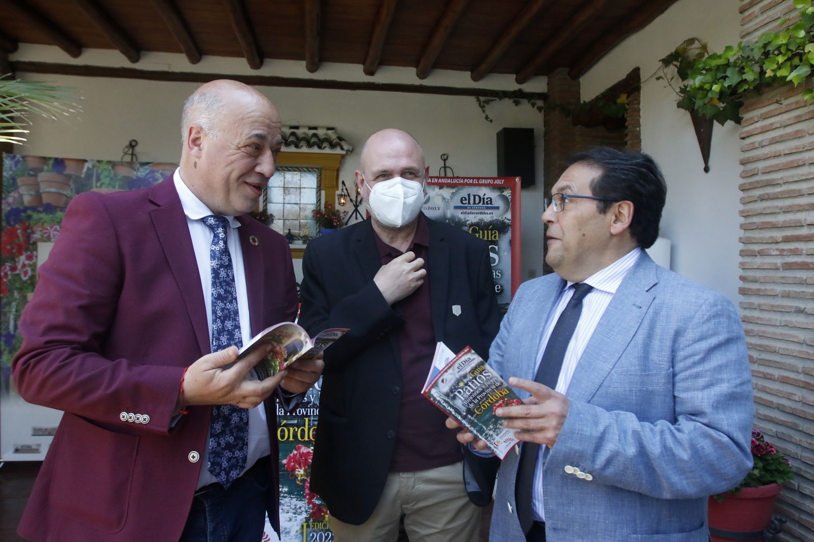 La presentación de la I Guía de Patios de la Provincia, en imágenes