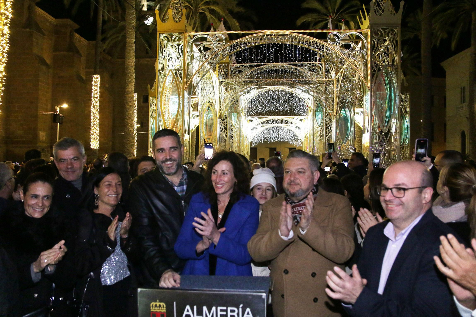 El encendido navideño de Almería, en imágenes
