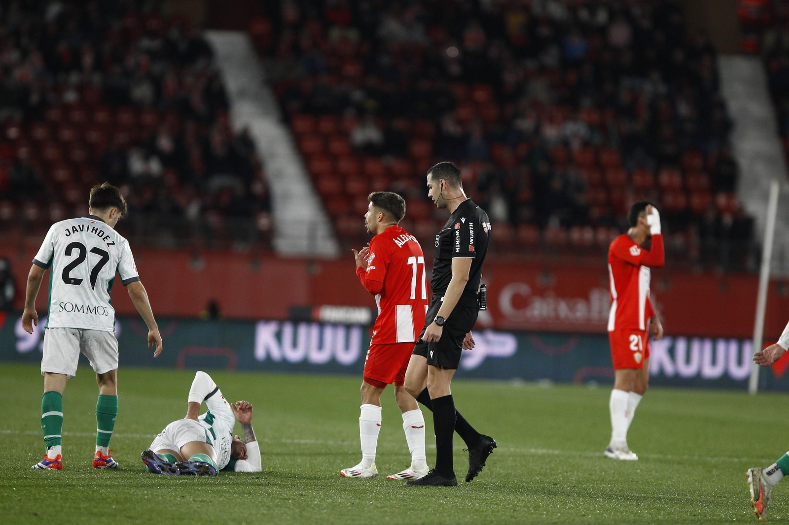 Las imágenes del partido U.D. Almería-S.D. Huesca