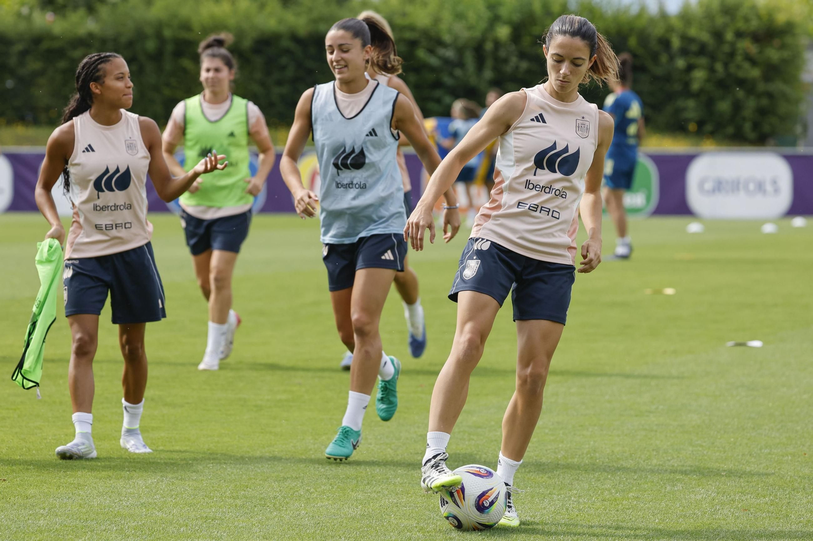 Las fotos de la selección española en la Eurocopa femenina de Suiza