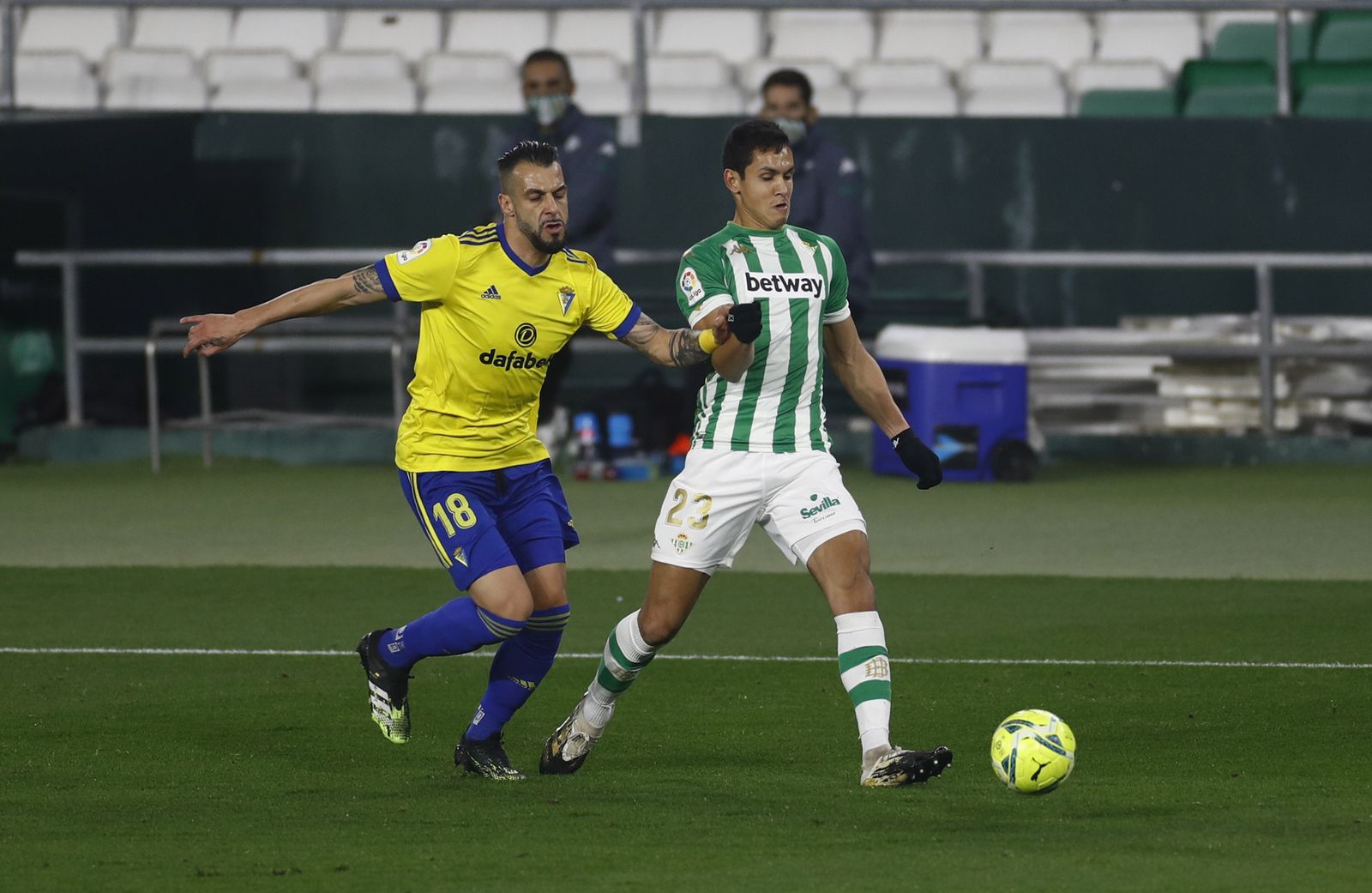 Las imágenes del Betis-Cadiz