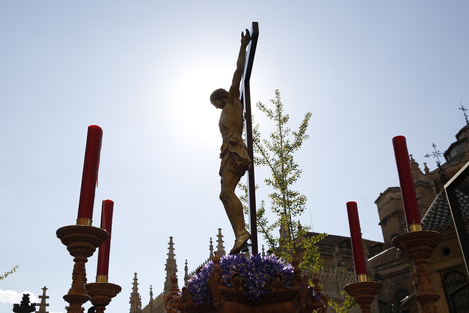 El Cristo de los Gitanos, uno de los referente en la Semana Santa granadina.