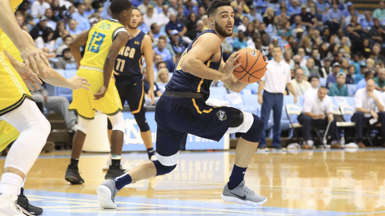 Francis Alonso, en su etapa en Greensboro.