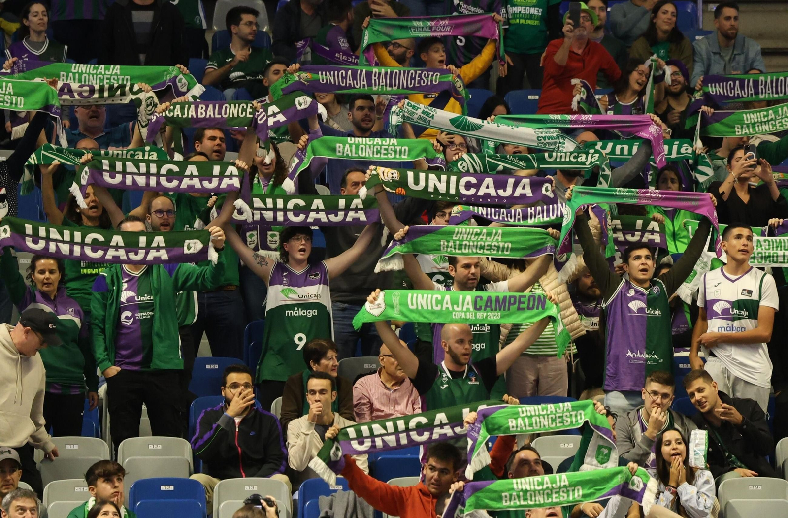 Búscate en el Unicaja-Oostende en las gradas del Carpena
