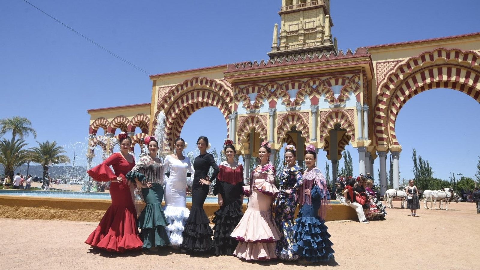 Feria de Córdoba, antes de la pandemia.