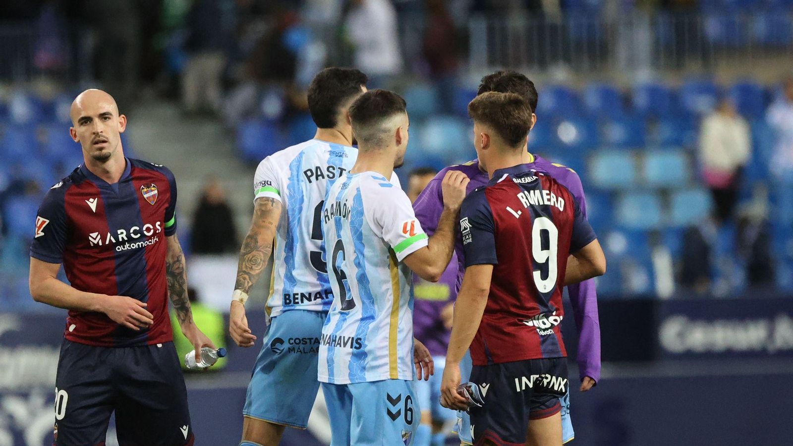 Las fotos del Málaga CF-Levante