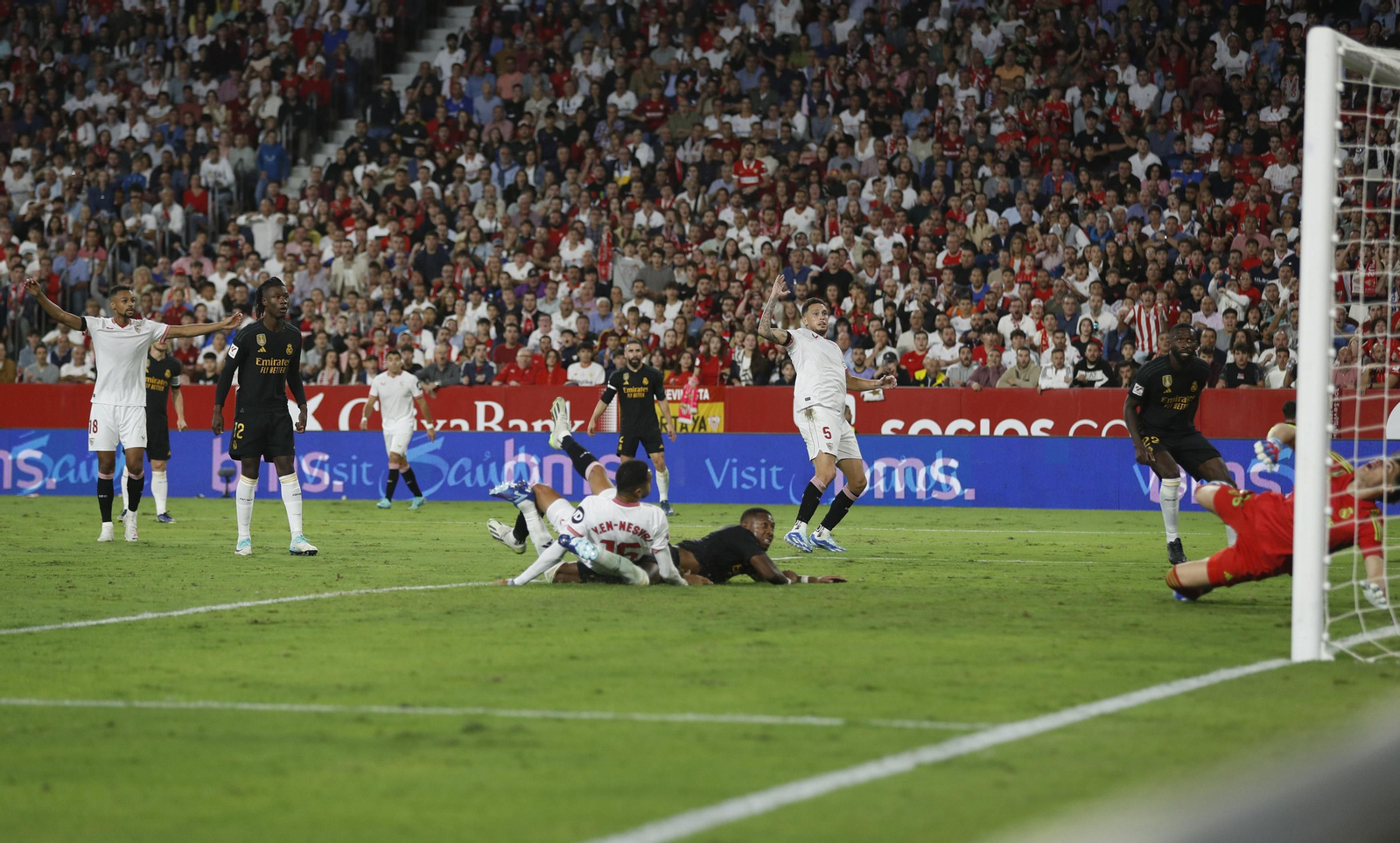 Las fotos del Sevilla-Madrid