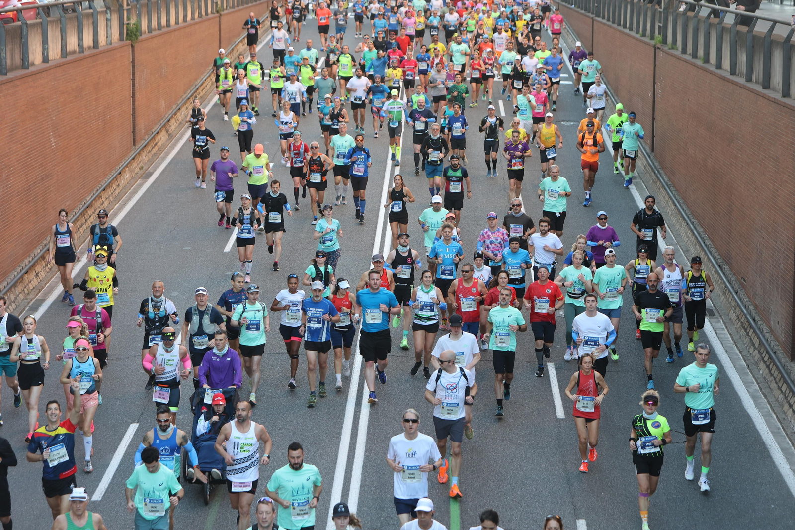 Búscate en la Zurich maratón de Sevilla
