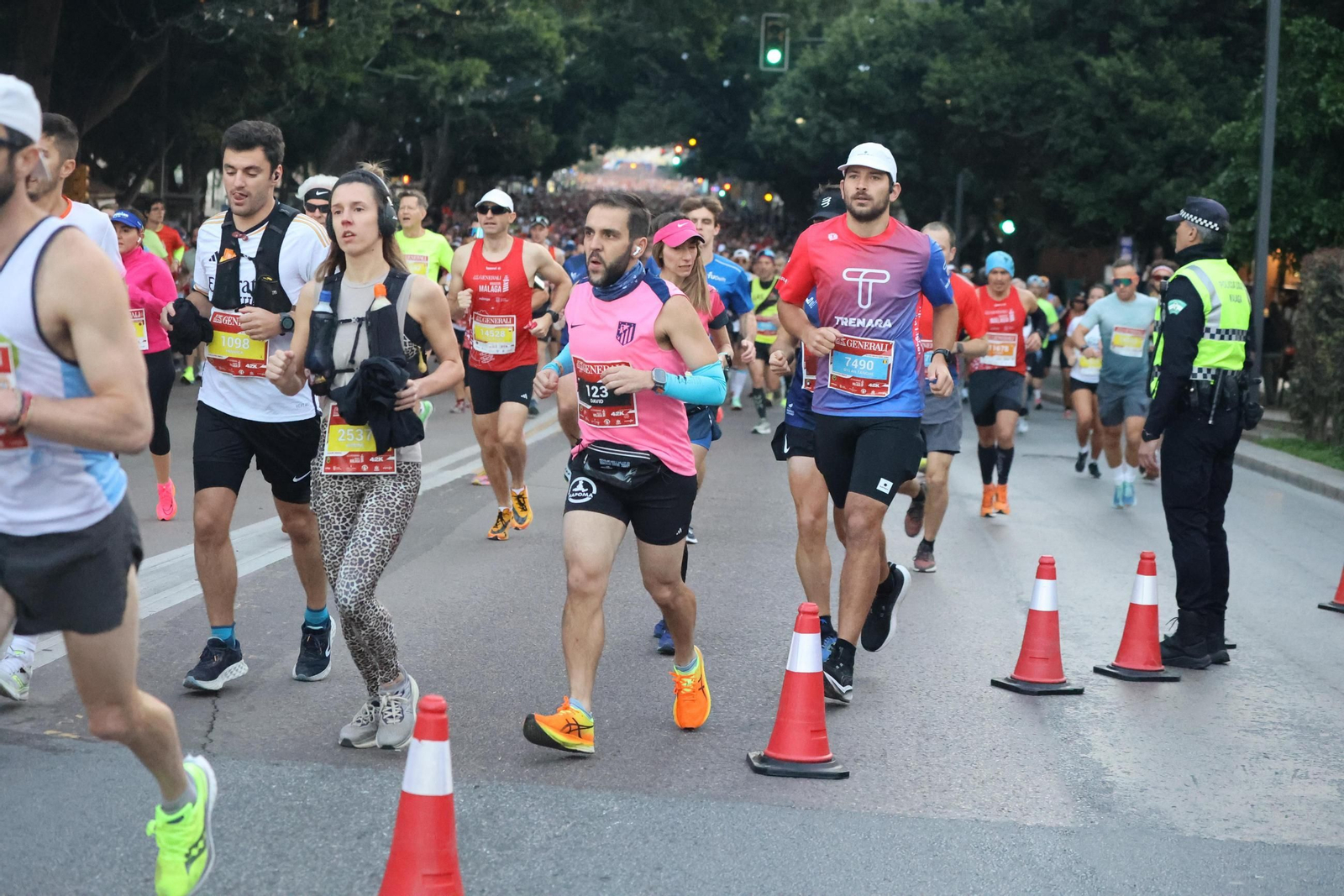 Las mejores fotos de la Maratón de Málaga 2024