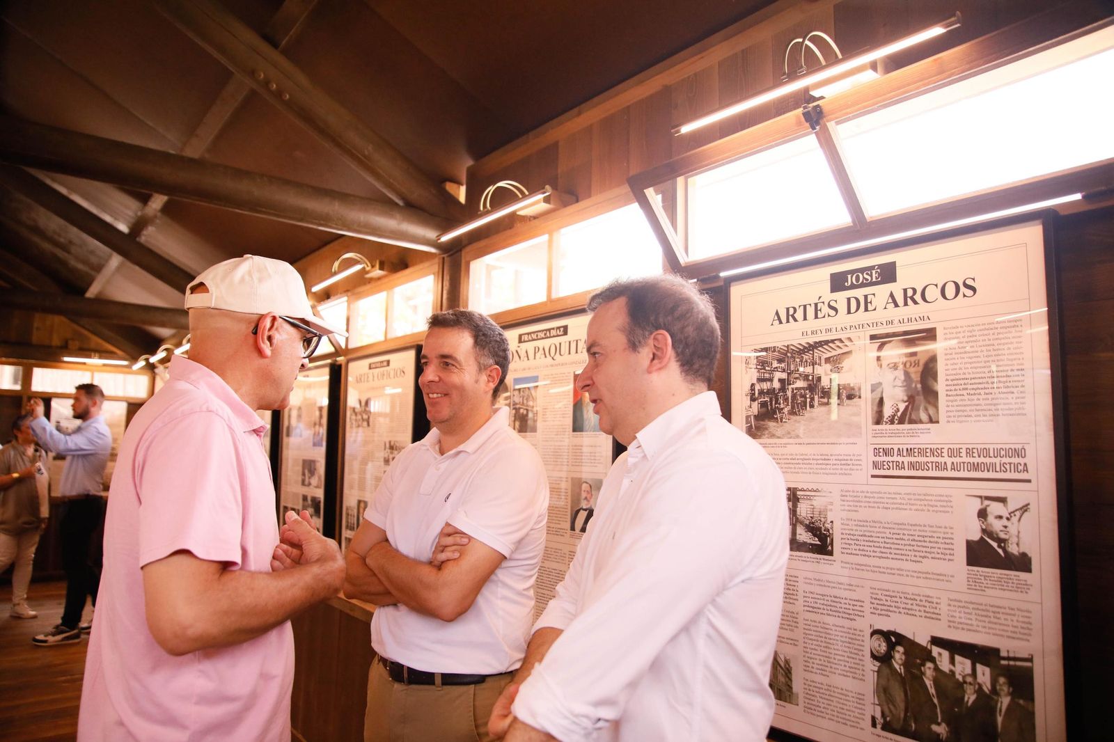 Imágenes del museo a los grandes empresarios y familias históricas de Almería