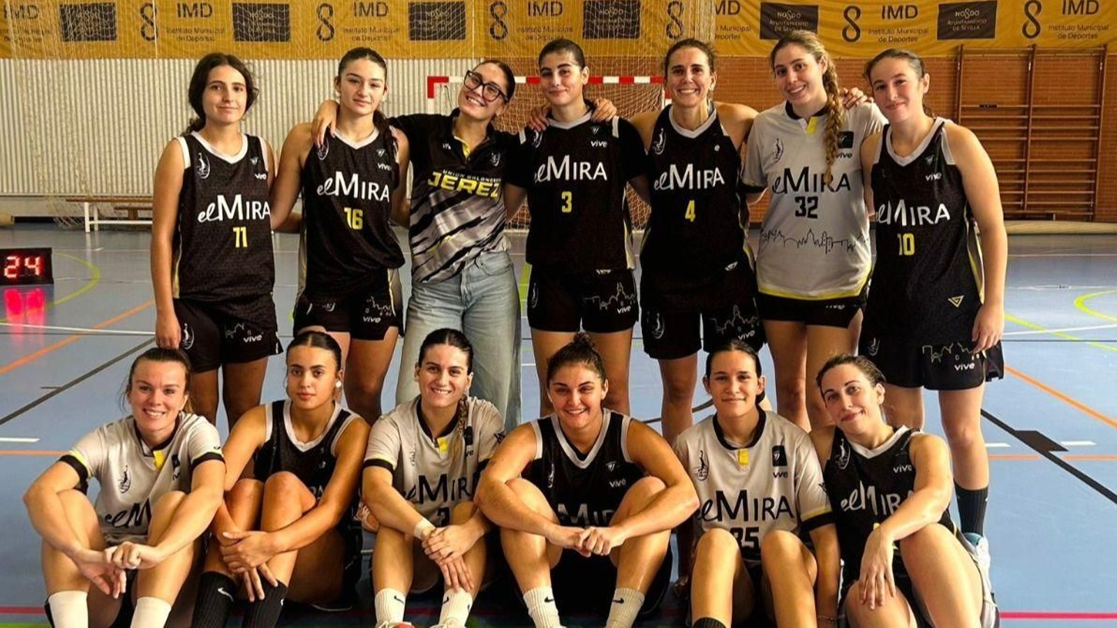 El UB Jerez Femenino no pudo con el Colegio Claret en Sevilla.