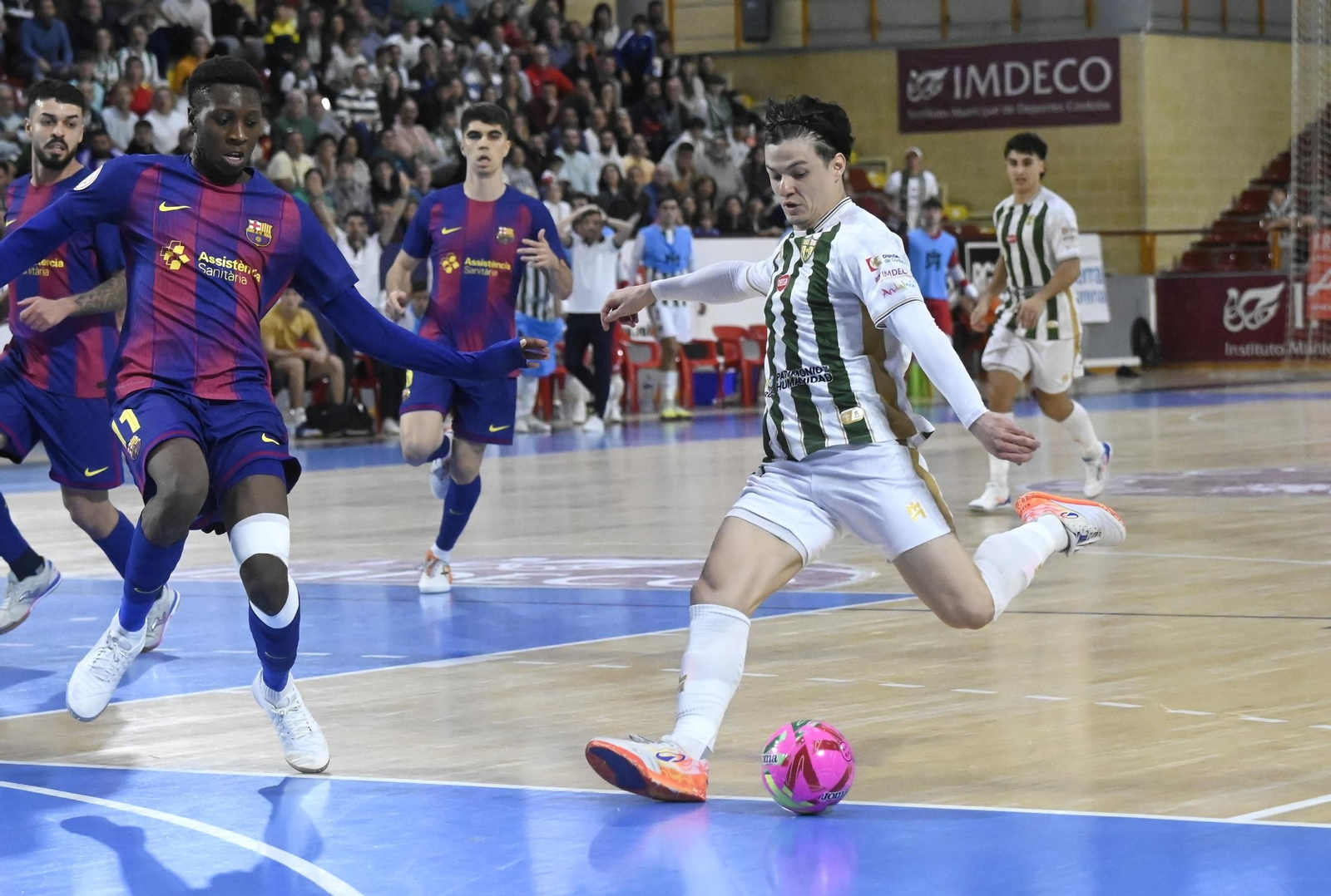 Las mejores fotos del ambiente en Vista Alegre para el Córdoba Futsal - Barça