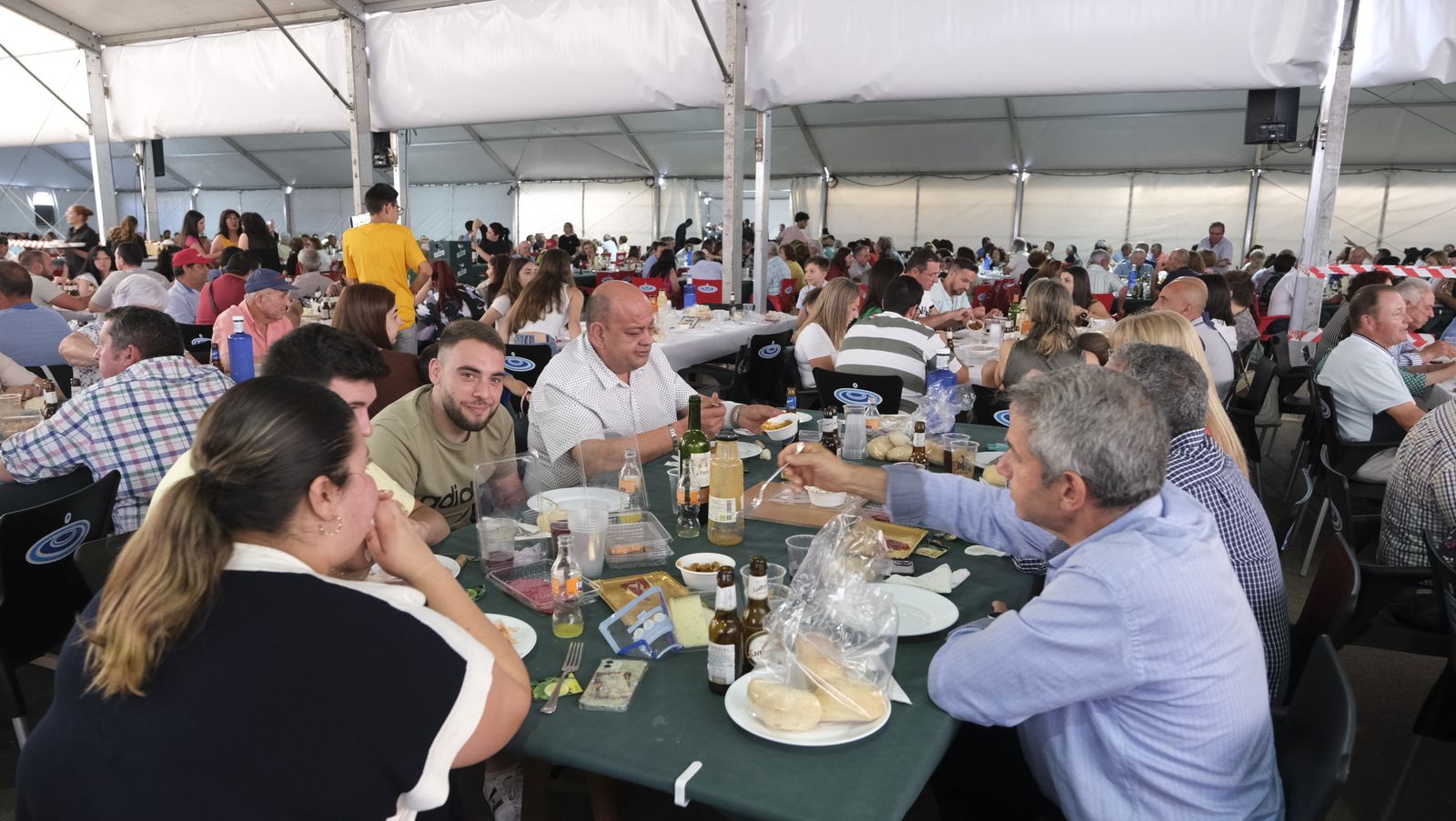 Imágenes de la comida anual de la CUCN, en Níjar