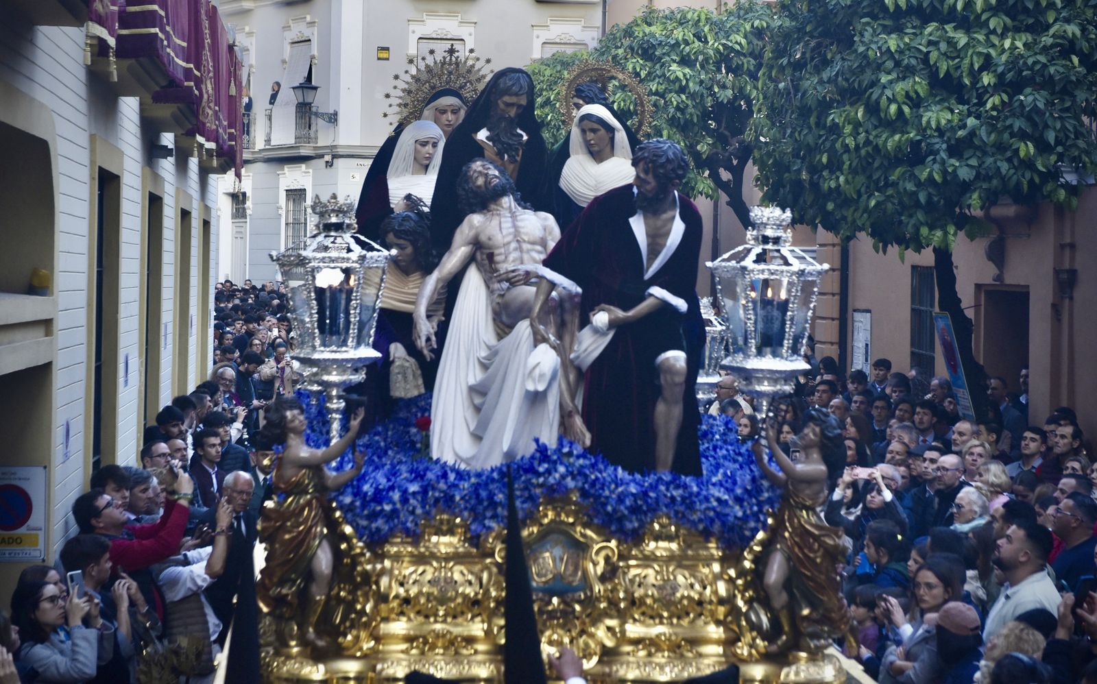 Las imágenes de la Hermandad de Santa Marta en la Semana Santa de Sevilla 2024