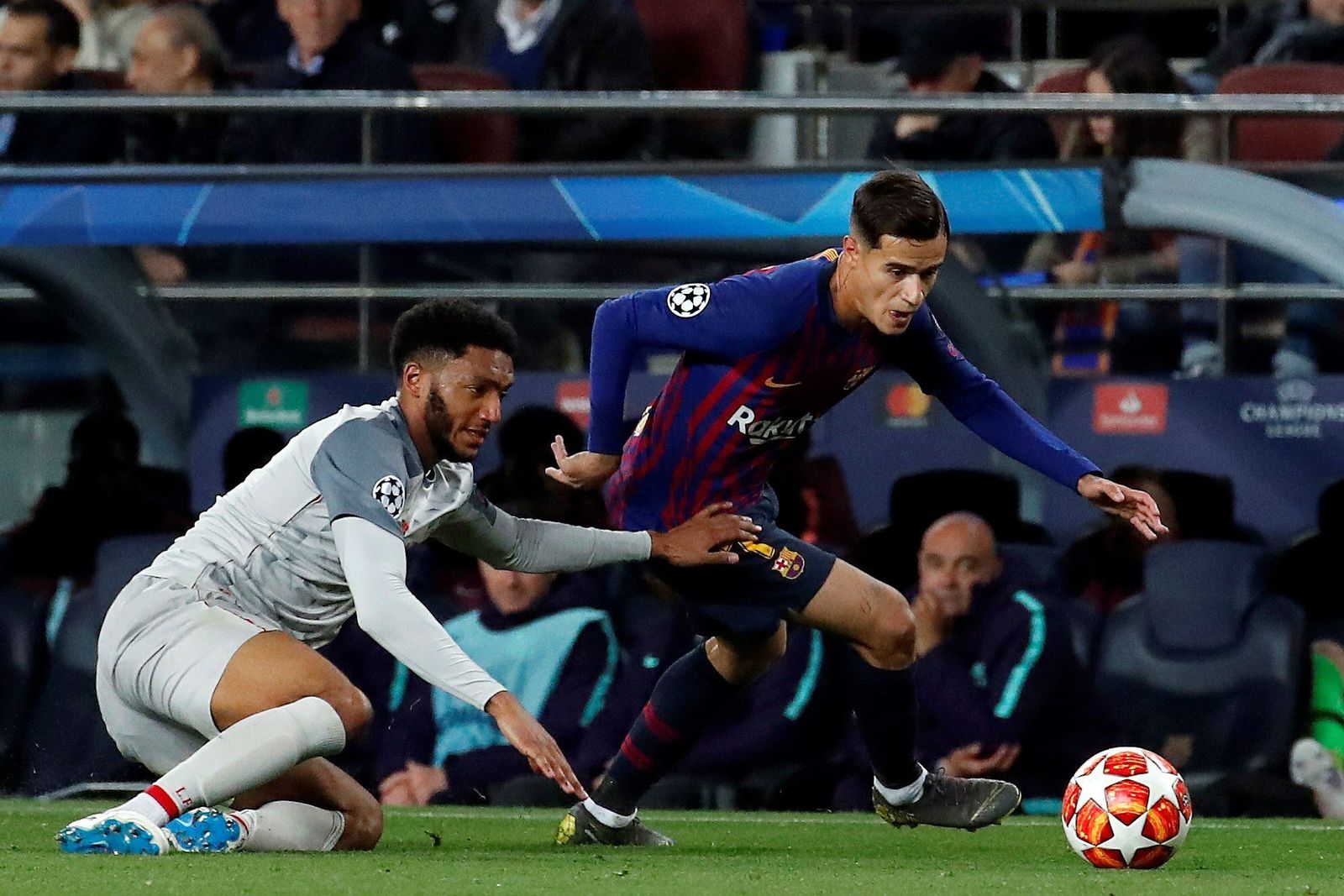 Las imágenes del Barça - Liverpool de semifinales de Champions League