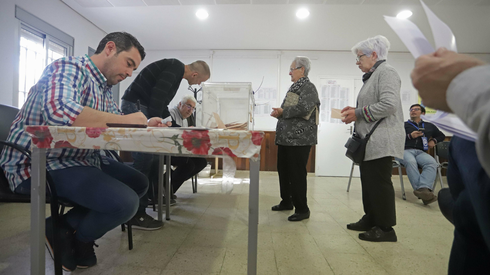 Jornada electoral en el Campo de Gibraltar