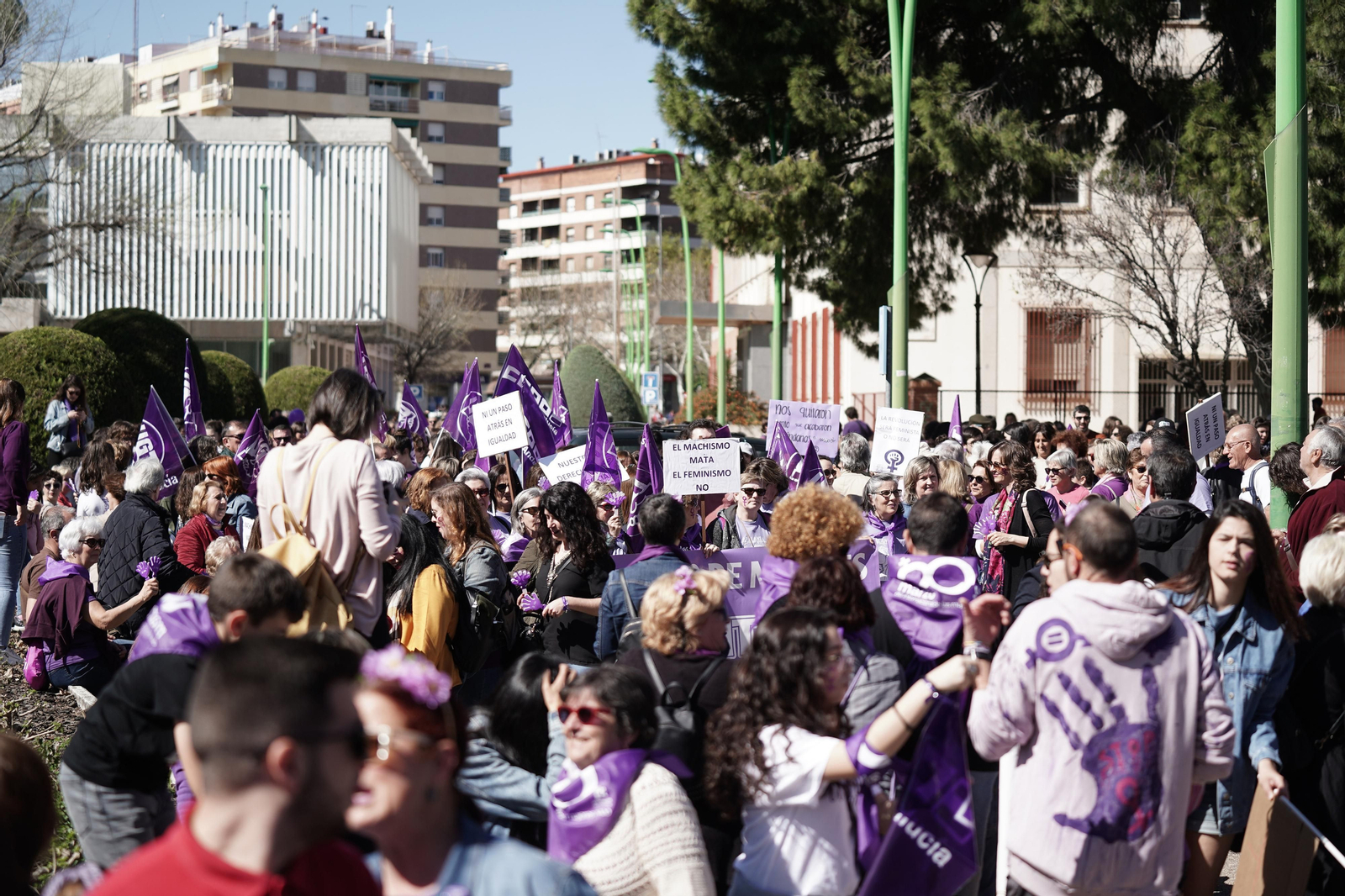 Las fotos de la manifestación del 8M en Córdoba