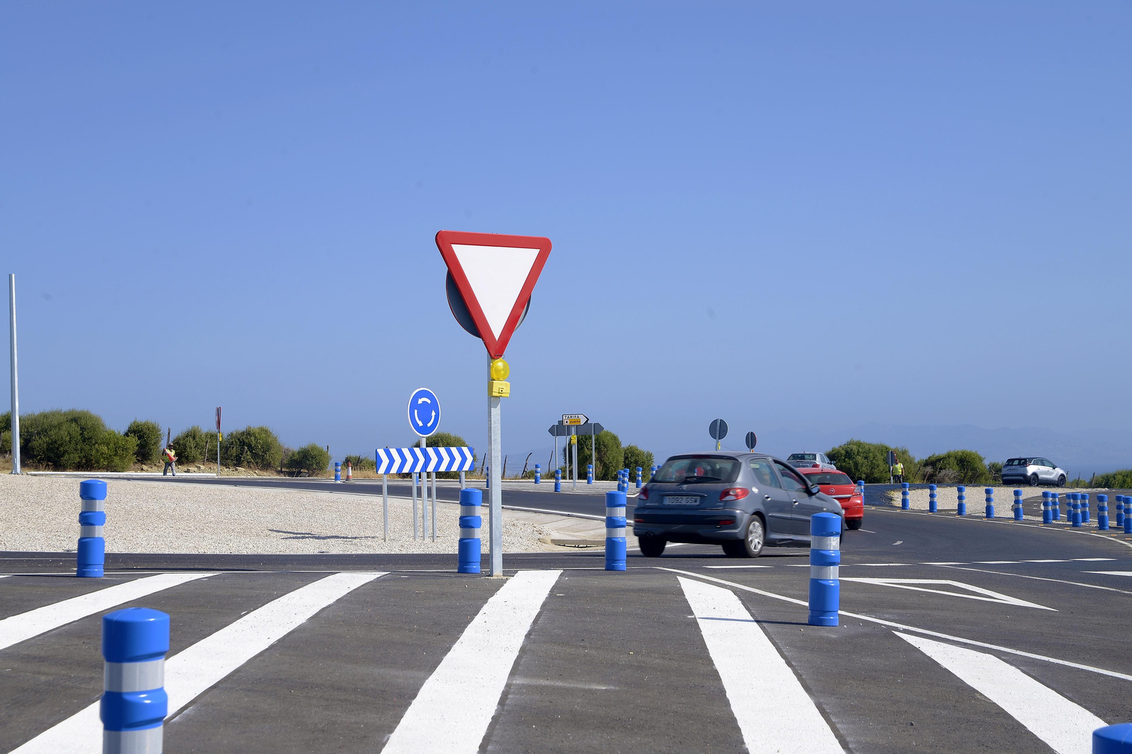 Fotos del recién inagurado nuevo acceso a Tarifa
