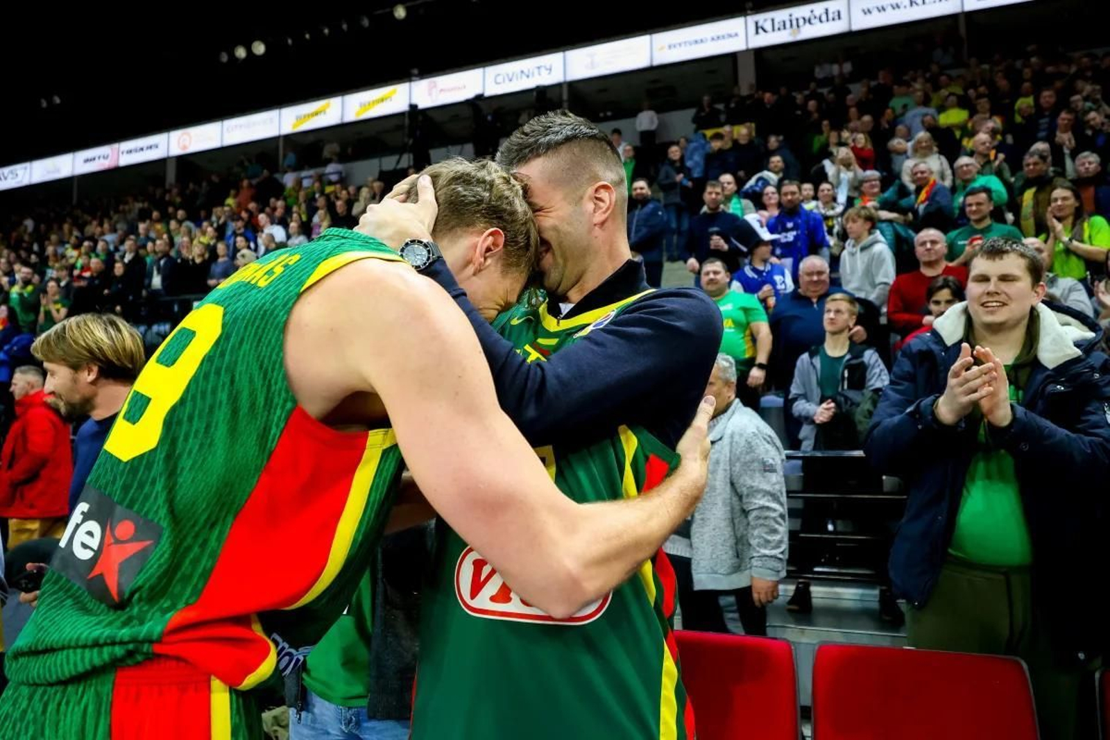 El último baile de Kuzminskas con la selección lituana