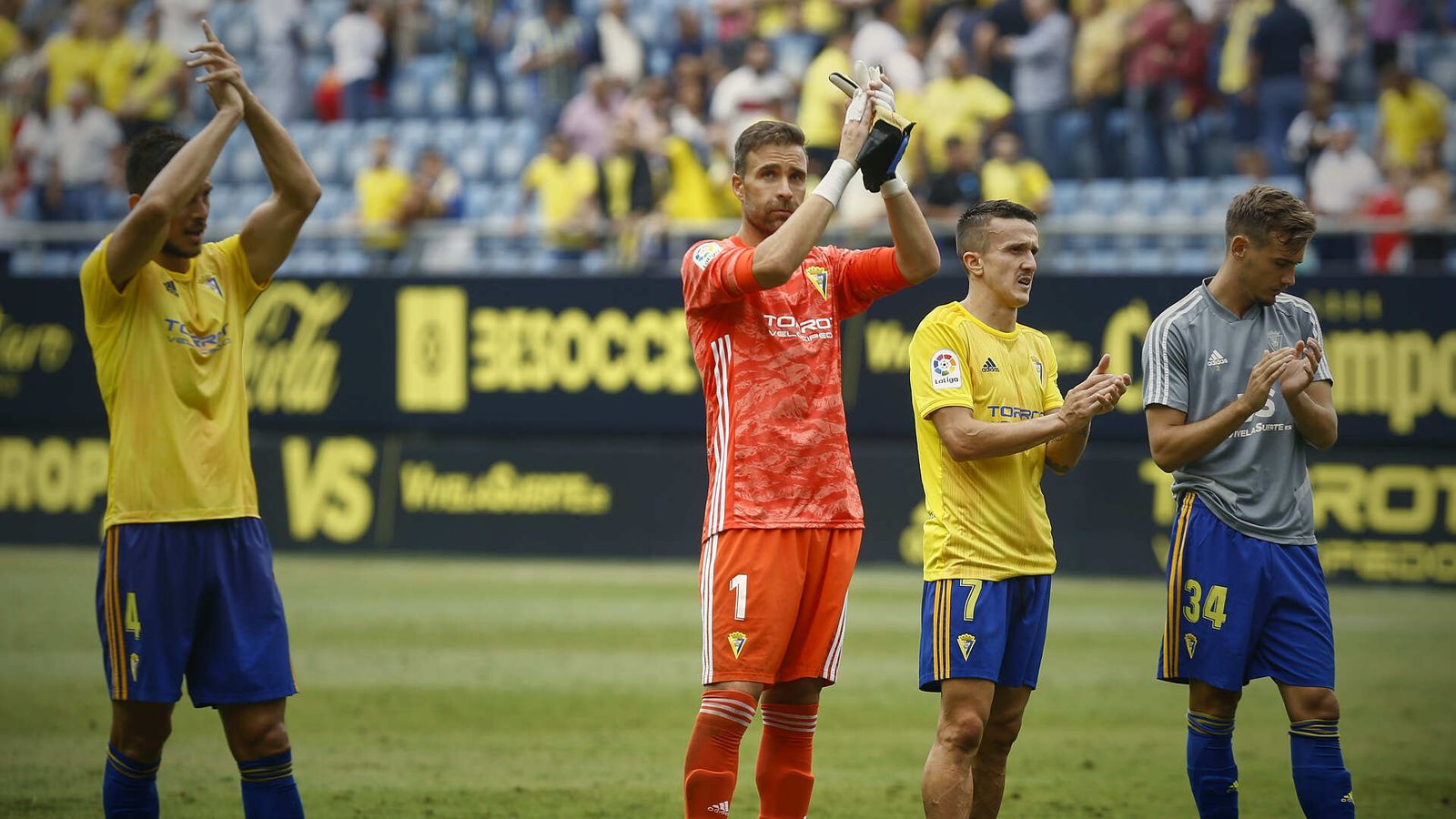 Las fotos del partido Cádiz CF - Deportivo de la Coruña