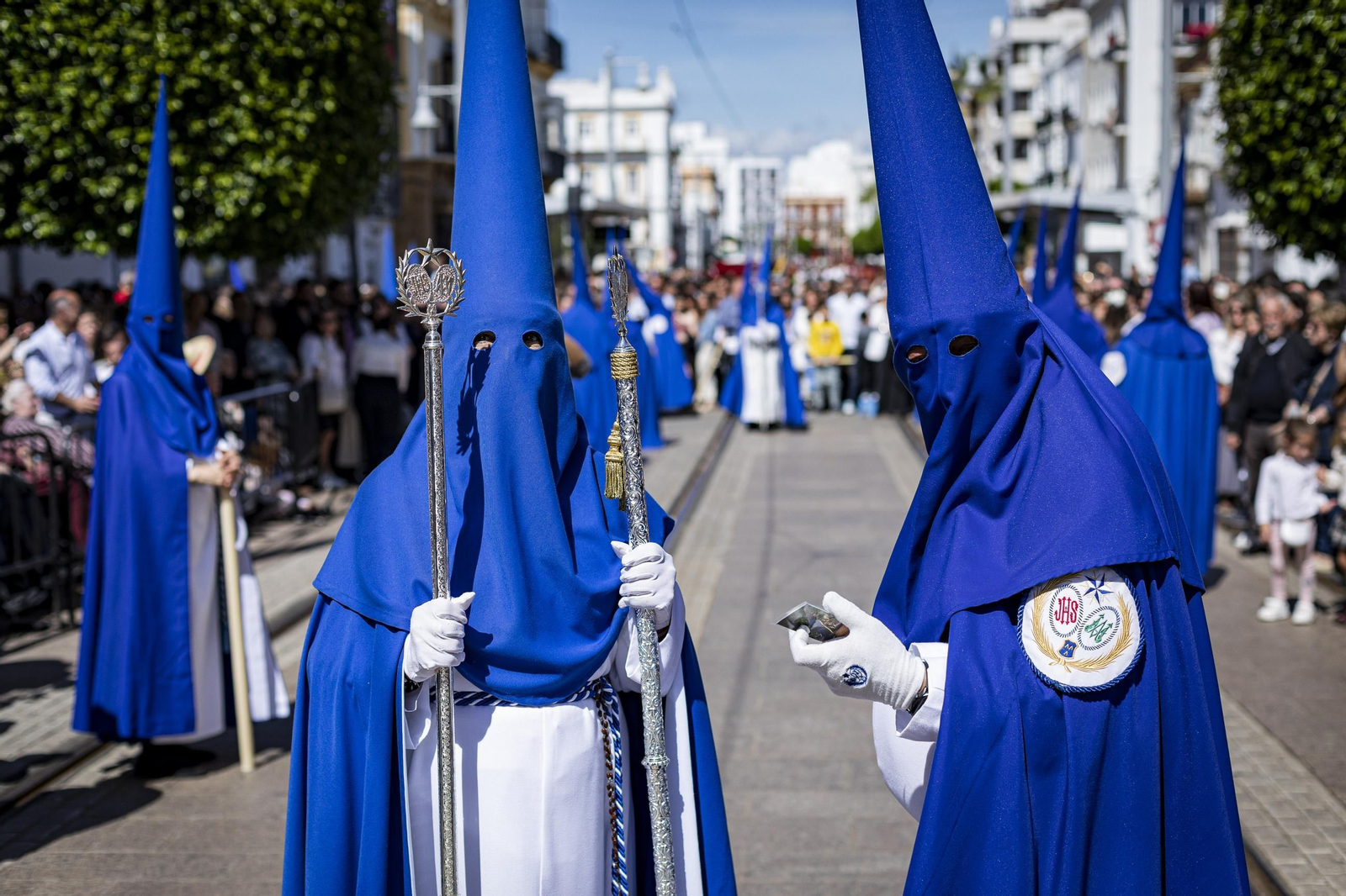 Las imágenes de la hermandad de Cristo Rey (Borriquita) en la Semana Santa de San Fernando 2025