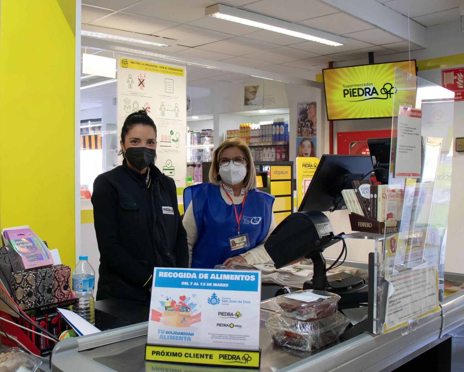 Una de las tiendas en las que se realizará la recogida.