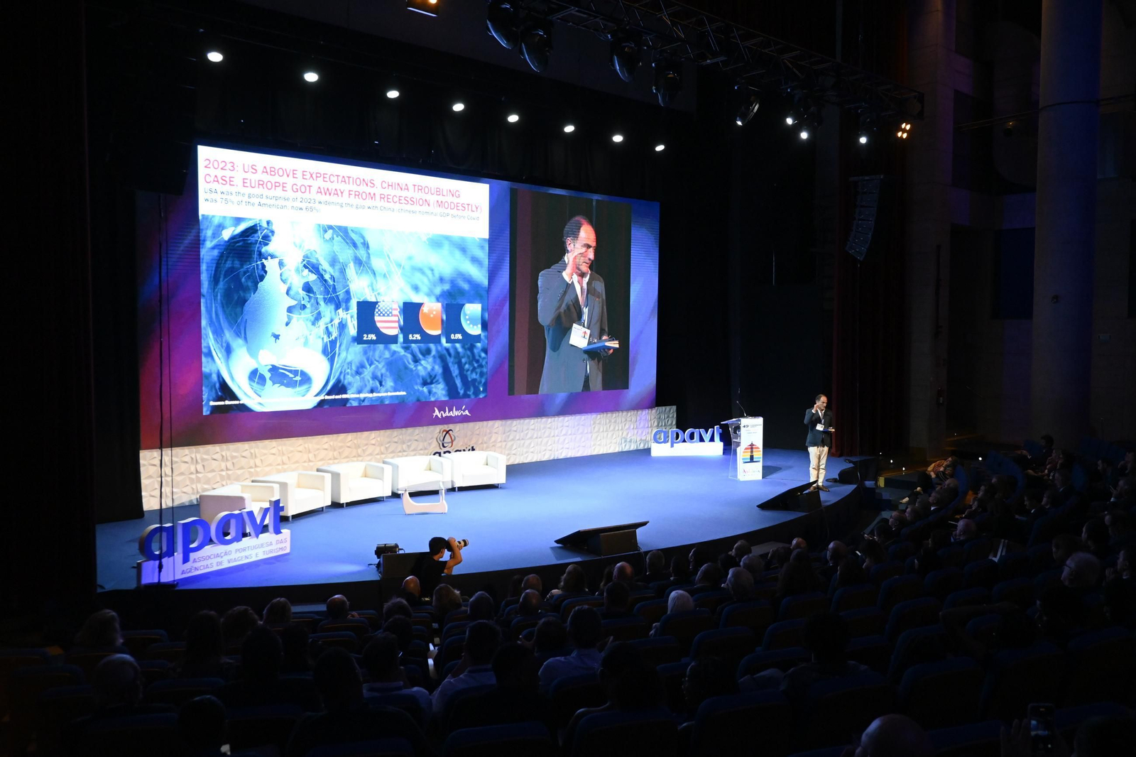 Imágenes de la inauguración del 49 Congreso de la Asociación Portuguesa de Agencias de Viajes y Turismo