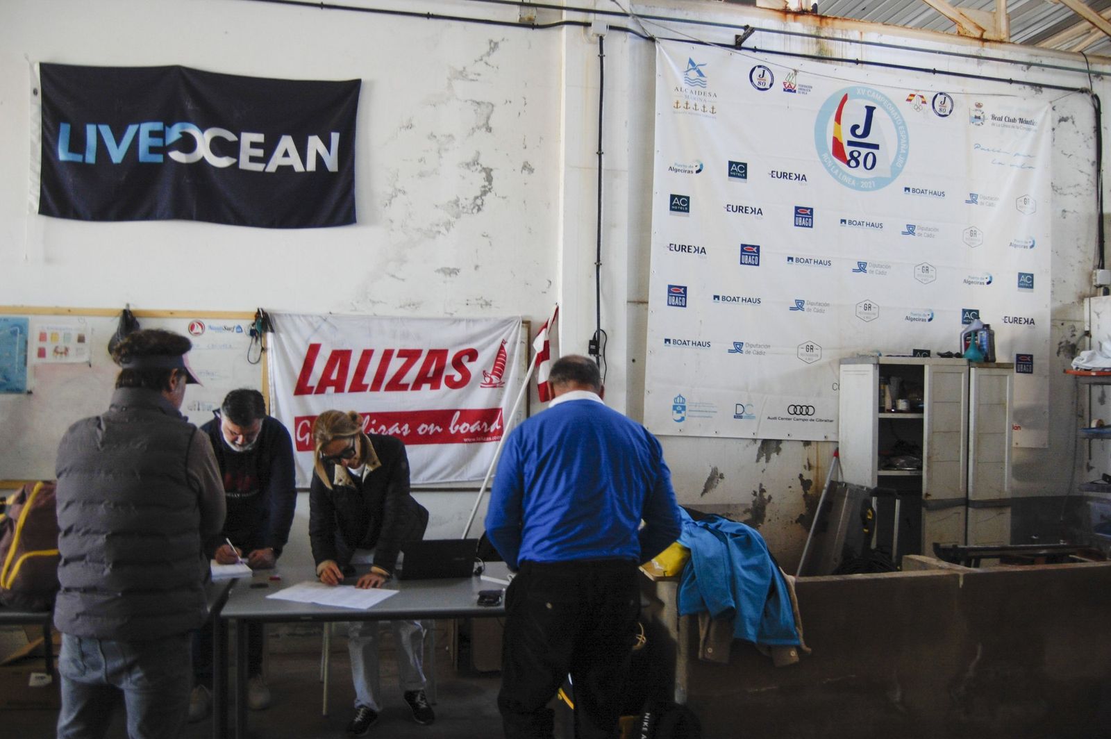 Las fotos de la primera jornada opa de Andalucía de la clase Windsurfer, en La Línea