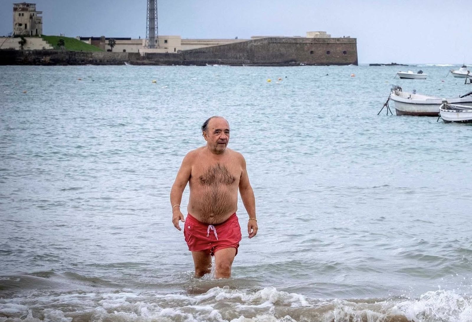 Poseidón emerge del mar