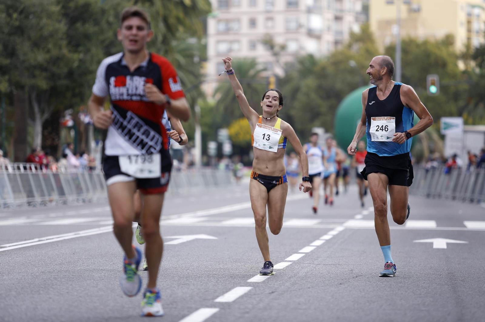 La Carrera Urbana Ciudad de Málaga, en imágenes
