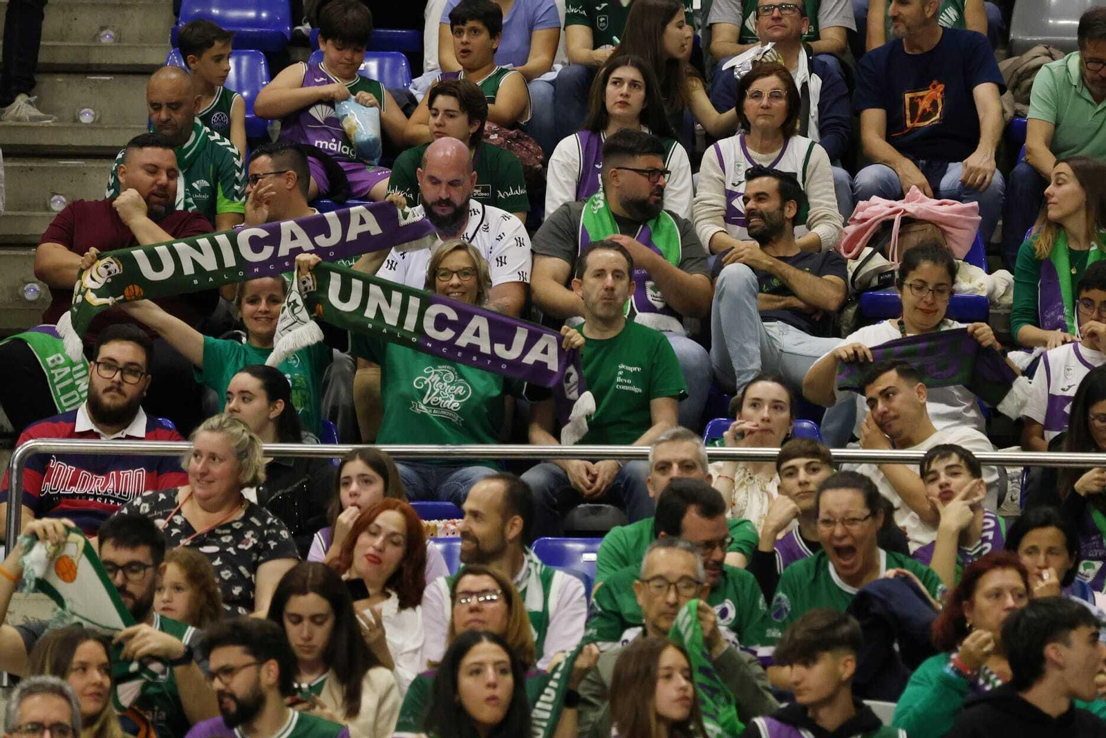 Búscate en las gradas del Carpena en el Unicaja-UCAM Murcia de la BCL