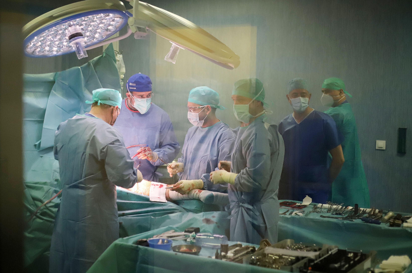 Imágenes del área quirúrgica del Hospital Infanta Elena, Huelva