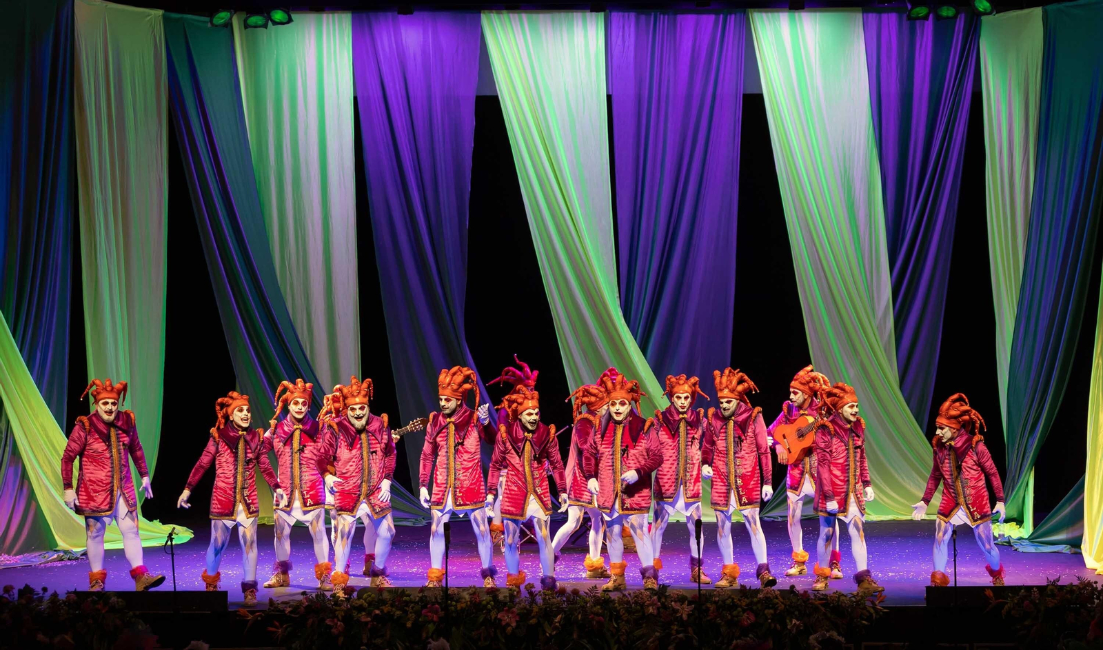 La comparsa 'El renacer de la burla', vencedora en su modalidad