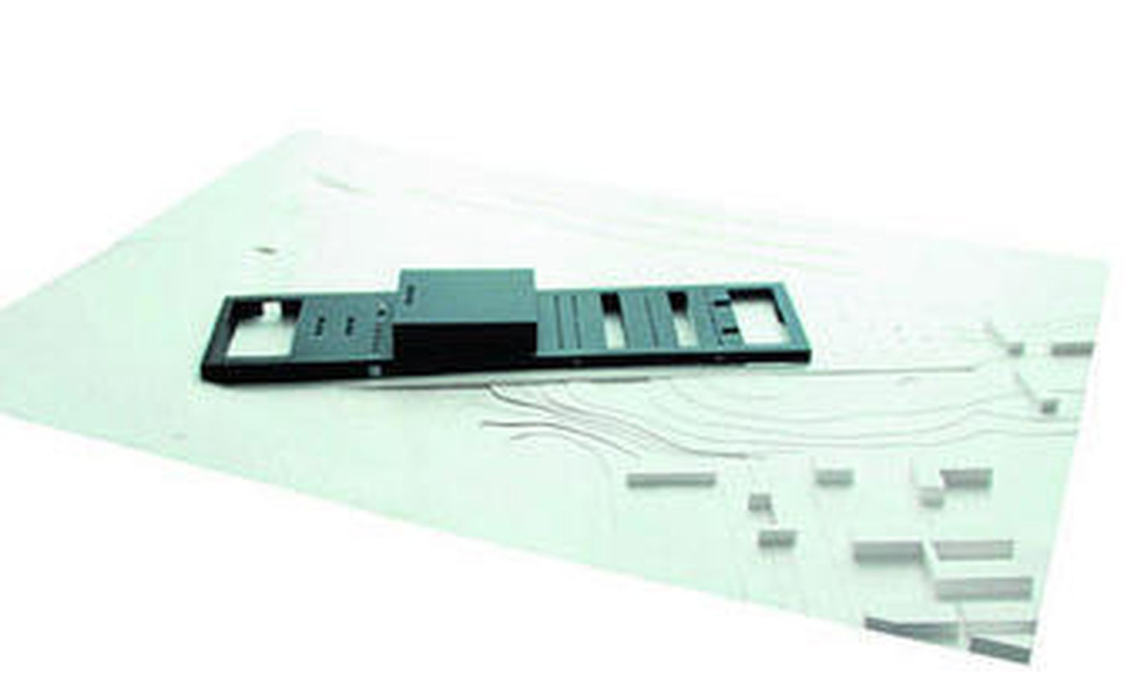 Proyecto para el Centro de Conservación y Restauracón para las reservas del Louvre.