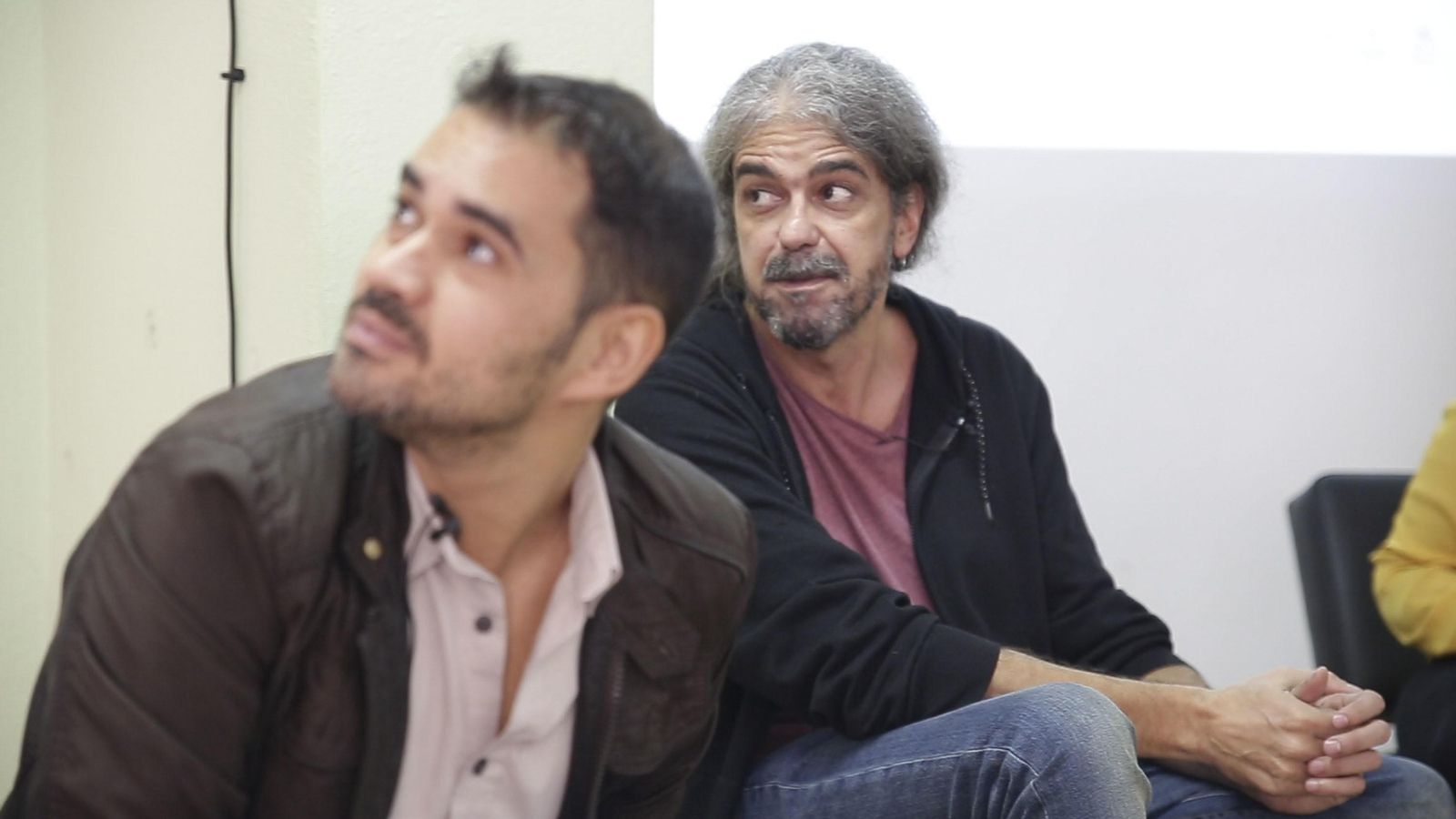 Aranoa con el director de FICAL.