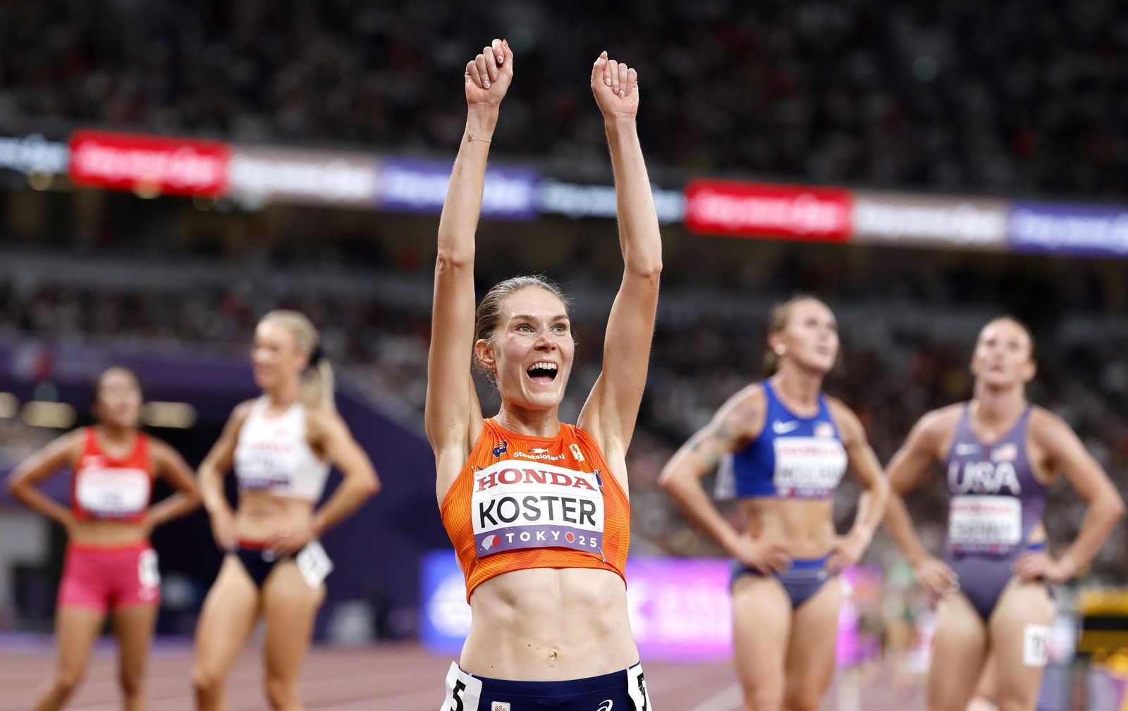 Las fotos del prometedor triunfo de Attaoui y del resto de la jornada del Mundial de Atletismo