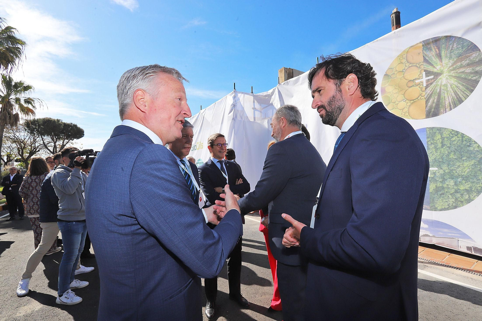 Presentación de la nueva planta de biocombustibles de segunda generación  de Cepsa en Palos de la Frontera (Huelva)