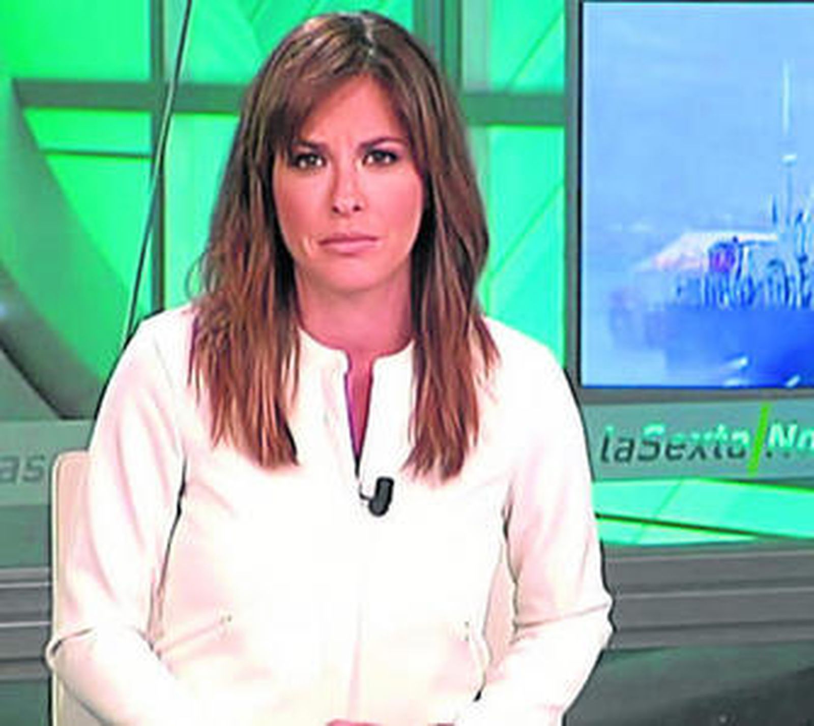 Mamen Mendizábal en 'La Sexta Noticias'.