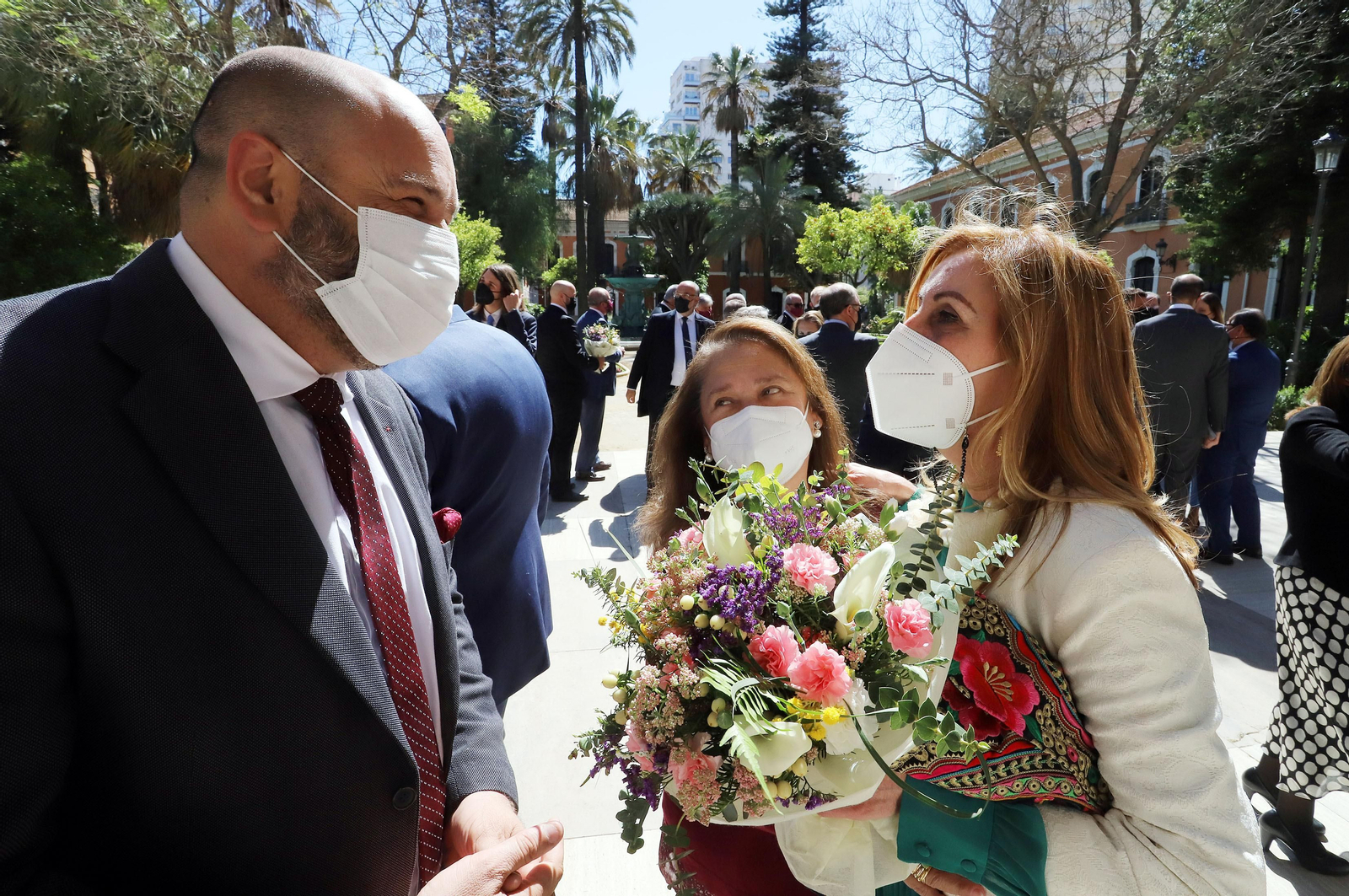 Imágenes del Pregón de la Semana Santa de Huelva 2021 de Eduardo Sugrañes